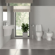 Унитаз-компакт Sanita Luxe Best Luxe WC.CC/Best/2-DM/WHT.G/S1 с крышкой микролифт - фото 3
