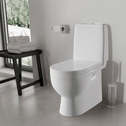 Унитаз-компакт Sanita Luxe Best Luxe WC.CC/Best/2-DM/WHT.G/S1 с крышкой микролифт - фото 4