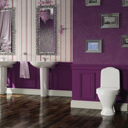 Унитаз-компакт Sanita Luxe Classic Luxe WC.CC/Classic/2-TM/WHT.G/S1 с крышкой микролифт - фото 4