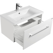 Тумба подвесная с раковиной Акватон Мадрид 100 см 1A1269K5MA010, белый - фото 2