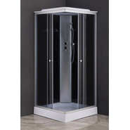 Душевая кабина Loranto CS-6491G 90х90 см, сатин/тонированное - фото 2