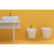 Унитаз подвесной безободковый Kerasan Tribeca 511430, белый матовый - фото 3