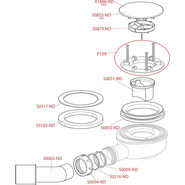 Сифон для душевого поддона AlcaPlast A492CR DN90 - фото 3