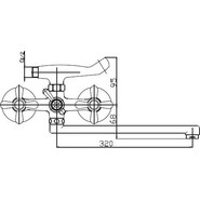 Смеситель для ванны Haiba HB2125 - фото 2