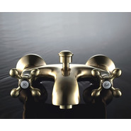 Смеситель для ванны Haiba HB3119-4, бронза - фото 2