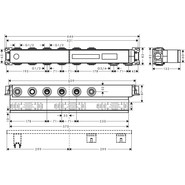 Скрытая часть Hansgrohe RainSelect 15312180 - фото 2