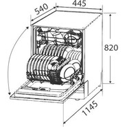 Встраиваемая посудомоечная машина Zigmund & Shtain DW 139.4505 X - фото 4