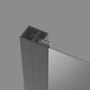 Расширительный профиль Radaway 2 см 001-276200054, черный - фото 