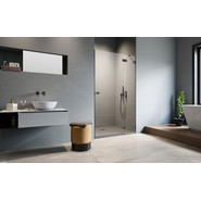 Душевая дверь Radaway Essenza Pro Black DWJ 110 см 10099110-54-01R, черный/прозрачное - фото 2