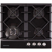 Газовая варочная поверхность Zigmund & Shtain MN 175.61 B (чёрное стекло) - фото 