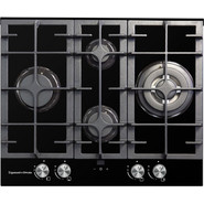 Газовая варочная поверхность Zigmund & Shtain MN 195.61 B (чёрное стекло) - фото 