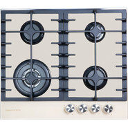 Газовая варочная поверхность Zigmund & Shtain MN 197.61 I (бежевое стекло) - фото 