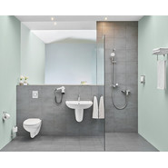 Унитаз подвесной безободковый Grohe Bau Ceramic 39351000 с крышкой микролифт - фото 6