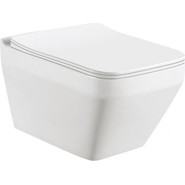 Унитаз подвесной безободковый Sole Still с крышкой микролифт - фото 