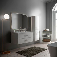 Пенал подвесной Mirsant Fuji 35 см R, белый - фото 4