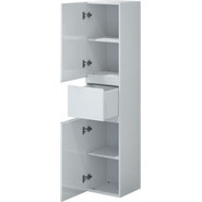 Пенал подвесной Mirsant Next 340 35 см (универсальный) белый - фото 