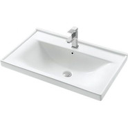 Тумба подвесная с раковиной Mirsant Soho Quadro 80 см - фото 2