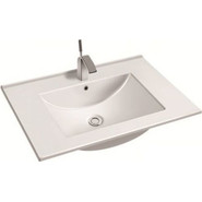 Тумба подвесная с раковиной Mirsant Next 60 см (раковина Next 60), белый - фото 4