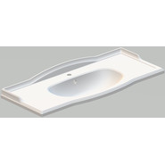 Тумба напольная с раковиной Opadiris Лаура 100 см, белый матовый - фото 6