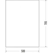 Зеркало Mirsant Фарида 50 см - фото 2