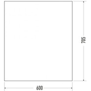 Зеркало Mirsant Фарида 60 см - фото 2