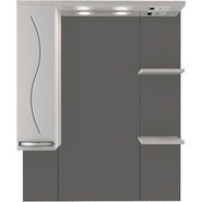 Зеркало-шкаф Mirsant Сандра 80 см L - фото 2