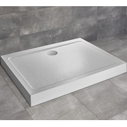 Поддон акриловый Radaway Doros D Compact Stone White 90х80 см SDRD9080-05-04S - фото 