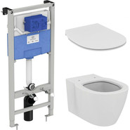 Инсталляция Ideal Standard ProSys с подвесным безободковым унитазом Connect AquaBlade E211601 - фото 