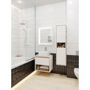 Зеркало Cersanit Louna 60 см LU-LOU60-Os - фото 6