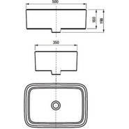 Раковина-чаша Roca Mila 50 см 7.3270.0.B00.0 - фото 5