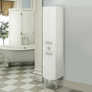 Пенал напольный Comforty Монако 40 см R, белый - фото 5