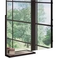 Зеркало Comforty Дюссельдорф 90 см, дуб дымчатый - фото 