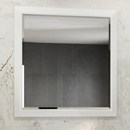 Зеркало Comforty Империя 80 см, белый - фото 