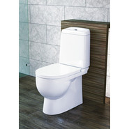 Унитаз-компакт Sanita Luxe Best Luxe WC.CC/Best/2-DM/WHT.G/S1 с крышкой микролифт - фото 2