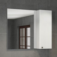 Зеркало-шкаф Comforty Амстердам 95 см, белый - фото 