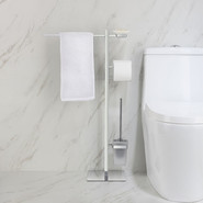 Стойка с держателем и ёршиком Timo Selene 10085/00 - фото 2