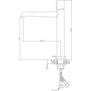Смеситель для раковины высокий BelBagno UNO-LMC-CRM, Цвет производителя: хром - фото 2