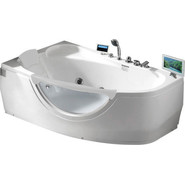 Ванна гидромассажная Gemy G9046 O 161x96 см L - фото 