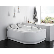 Ванна гидромассажная Gemy G9083 K 180x121 см L - фото 2