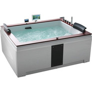 Ванна гидромассажная Gemy G9052 II O 186x151 см R - фото 