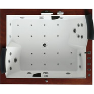 Ванна гидромассажная Gemy G9052 II O 186x151 см R - фото 2