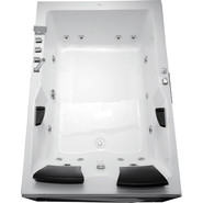 Ванна гидромассажная Gemy G9061 B 181x121 см R - фото 2