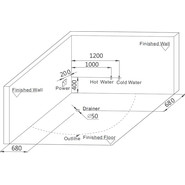 Ванна гидромассажная Gemy G9082 O 152x152 см - фото 5