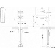 Смеситель для раковины BRAVAT Real F1121179CP - фото 3
