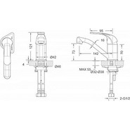 Смеситель универсальный BRAVAT FIT F1233188CP-RUS - фото 2