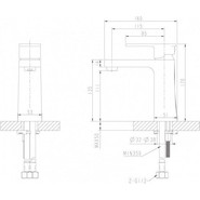 Смеситель для раковины BRAVAT RIFFLE F172106C - фото 2