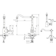 Смеситель для кухни BRAVAT ART F775109C-1, Цвет производителя: хром - фото 3