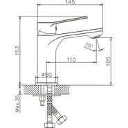 Смеситель для раковины Haiba HB10559 - фото 3
