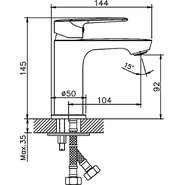 Смеситель для раковины Haiba HB10563 - фото 2
