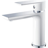 Смеситель для раковины Haiba HB10505-8, белый/хром - фото 